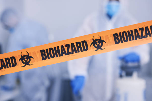 Professional Infectious Disease Decontamination technician working in Eastport, NY